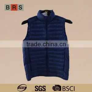 Ultra Light Weight Men Sleeveless Slimming Feather Padded Vest thumbnail-1
