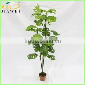 Fake Decorative Artificial Monstera Palnt Tree Plastic Trunk for Sale thumbnail-1