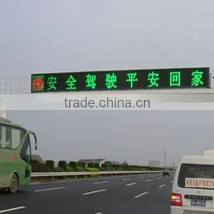 Traffic Signs P10 Single Yellow Color Led Display/led Screen/led Message Electronic Traffic Signs thumbnail-2