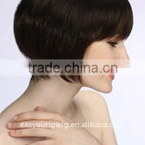 Short Bob Wigs, 150% Denity Hair Wigs thumbnail-1