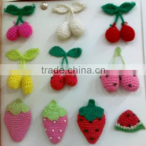 Decorative Crochet Handmade Fruit Flowers thumbnail-1