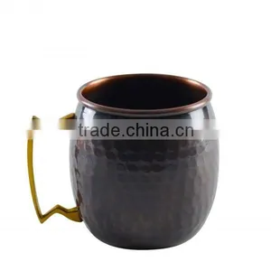 MOSCOW MULE/ BEAR MUGS/COPPER MUGS/SMOOTH PURE COPPER MUG/copper Mugs Wholesale/custom Mugs thumbnail-1