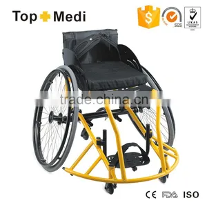 Topmedi Sports Lightweight Training Basketball Center Wheelchair thumbnail-1