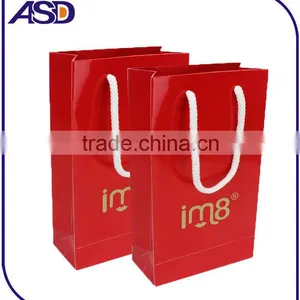High Quality Paper Jewelry Bags Reusable Shopping Bag thumbnail-1