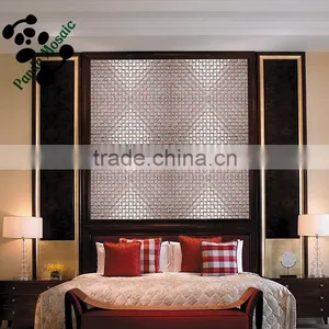 SMP06 Electroplate Wave Glass Mosaic Cute Mosaic for Wall Waterproof Bathroom Mosaic thumbnail-6