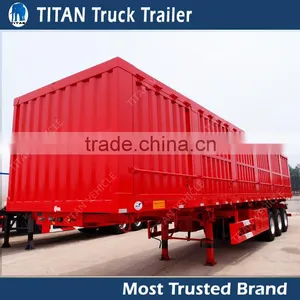 Titan Dry Cargos Transport Box Semi Trailer, Van Type Semi Trailer for Sale thumbnail-4