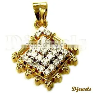 Diamond Pendants, Stylish Gold Pendants, Diamond Jewellery thumbnail-1