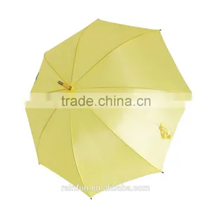 Long Straight Wooden Handle Umbrella for Sale thumbnail-2
