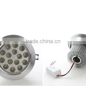 CE ROHS High Power 18W High Power Led Downlight,dimmable or Non Dimmable Epistar Recessed Ceiling Lighting thumbnail-1