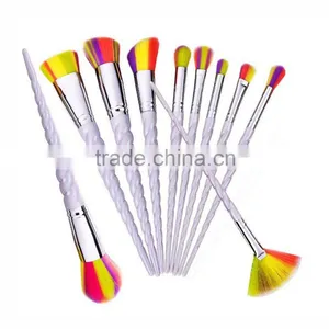 Best Selling Products Unicorn Make up Brush Set With Pearl Bag thumbnail-1