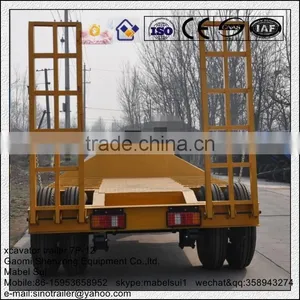 Flatbed Trailer for Transport Excavator/crane/transformer thumbnail-5