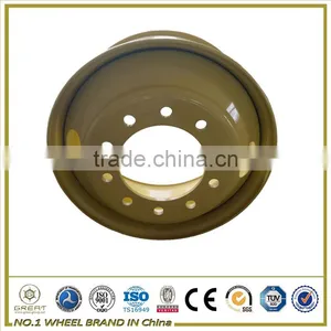 Great Truck Steel Tubeless Wheel Rims 22.5x11.75 thumbnail-1