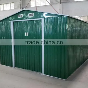 Prefabricated Backyard Steel Garden Sheds Used for Storage Tools HX81121 thumbnail-2