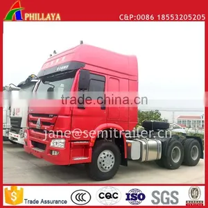 HOWO Brand 6*4 371HP Mini Tractor Trailer Truck thumbnail-5