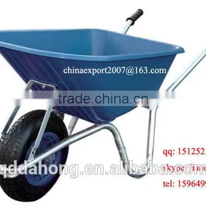 Durable Poly Garden Wheelbarrow for UK Market WB6414 thumbnail-1