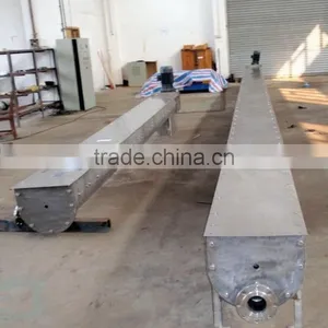 U-shape Stainless Steel Screw Conveyor Used for Food Industry, SS304 Screw Conveyor thumbnail-3