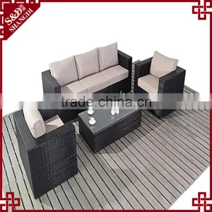 Outdoor Furniture Set Poly Rattan L Shape Sofa thumbnail-1