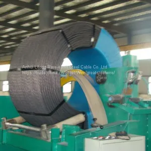 Low Relaxation PC Steel Wire Drawing Wire Type , Water Resistant Steel Strand Cable thumbnail-3