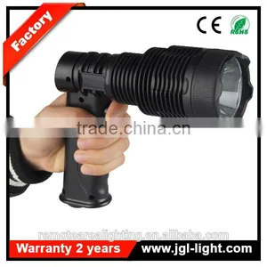 Guangzhou Hunting Tools High Quality Tools CREE 10W Rechargeable Led Searchlight With Carry Pourch 5JG-T61-600 thumbnail-5