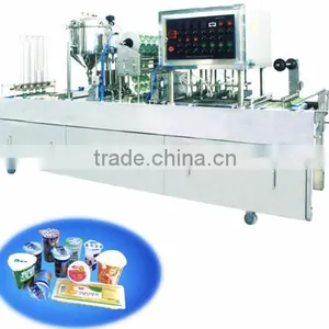 Automatic Jam Jelly K Cup Filling Machine Yogurt Cup Filling Sealing Machine thumbnail-1