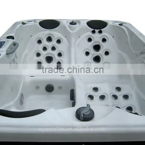 Square Whirlpool Spa Large Plastic Tubs for Adults With Surf Pool China thumbnail-5
