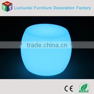 Fashional Night Bar Rechargable Multi Color Led Light Stool Chair thumbnail-1
