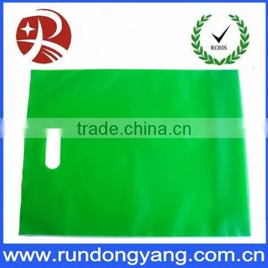 OEM Custom Printed Plastic Shopping Bag Die Cut Plastic Bag thumbnail-1