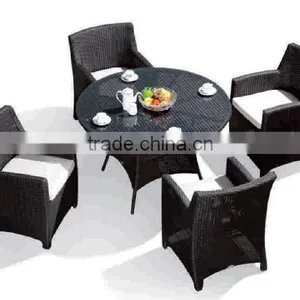 Rattan Garden Furniture Coffee Chairs Set thumbnail-3