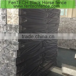 Fentech High UV Proof Standard Black Plastic PVC/Vinyl Fence thumbnail-4