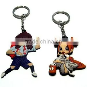 Lovely Figure 3D Soft Pvc Keychain thumbnail-1