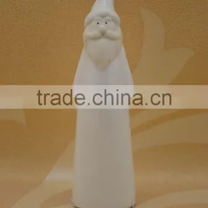 Decorative Christmas Ceramic With White Santa Claus Shape for Wholesale thumbnail-3