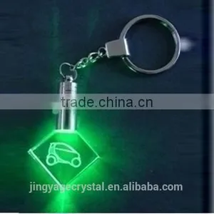 Clear Acrylic Key Chain With Dumbbell thumbnail-2
