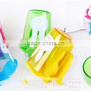 Good Quality Wall Mount Toothbrush Rack Portable Toothbrush Holder Wholesale thumbnail-2