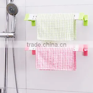 Suction Towel Bar Plastic Bar Towel Towel Rack Extender thumbnail-2