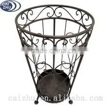 High Quality Beautiful Metal Power Coated Round Umbrella Holder thumbnail-1