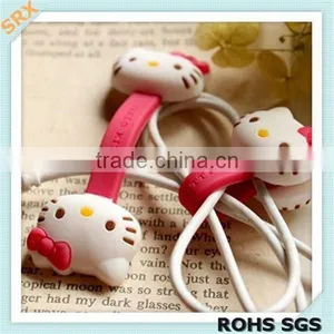 New Design Heart Shape Cute Custom Plastic Circle Cable Clips thumbnail-1