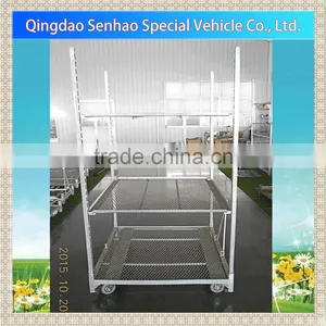 Trolley for Sale &Net Mesh Flower Cart & Flower Pot Trolley TC4753 Dutch Trolley thumbnail-4