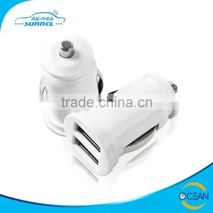 Compact Classic Mini Car Charger With 2 USB thumbnail-1