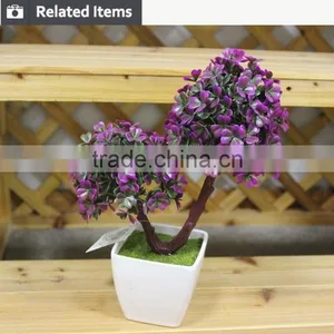Home and Office Decoration Potted Gift Items Artificial Plants Mini Potted Plants thumbnail-5