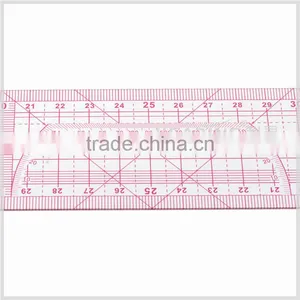 Kearing High Quality Metric Fashion Design Rulers 50m Length 1.2 mm Thickness Flexible Plastic Pattern Making Ruler # 8003 thumbnail-4