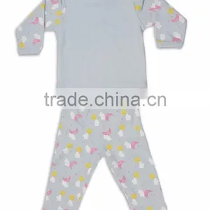 Lap Shoulder Full Sleeve Night Suit thumbnail-2