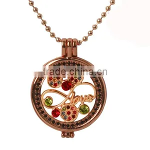 Steampunk Gears Wholesale Jewelry Angel Wing Design Necklace thumbnail-3