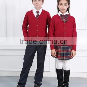 Fashionable Western Style Primary School Uniform Designs thumbnail-2