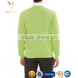 Hand Knitted Pullover Fashion Blended Knitting Men Sweater thumbnail-6