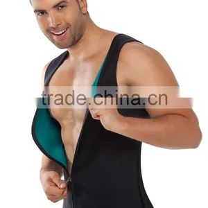 Slimming Belt Belly Men Body Shaper Man Waist Trainer Slimming Vest Shirt Ultra Sweat Neoprene Thermo Body Shaper Plus Size thumbnail-6