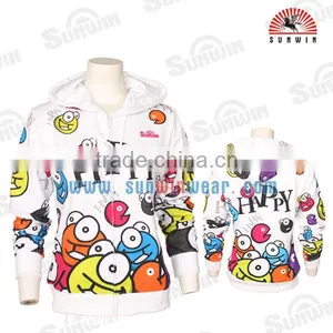 Best Quality Comfortable Custom Hooded Long Sleeve Sweat Shirts thumbnail-3