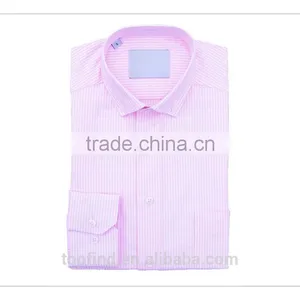 Yiwu Shirt Factory OEM Bulk Mens Formal Stylish Shirt With Button Down Collar thumbnail-1