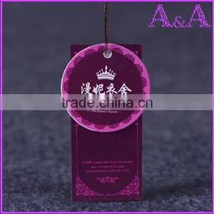 Silver Stamping Paper Hang Tag,clothing Tag,price Tag thumbnail-1