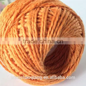 Eco-friendly High Quality Raw or Color Hemp Rope Ball 50g thumbnail-1