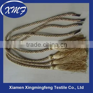 Decorative Gold Color Nylon Twist Handle Rope thumbnail-1